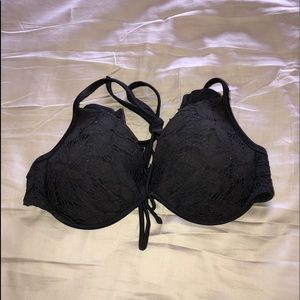Victoria’s Secret black halter bikini